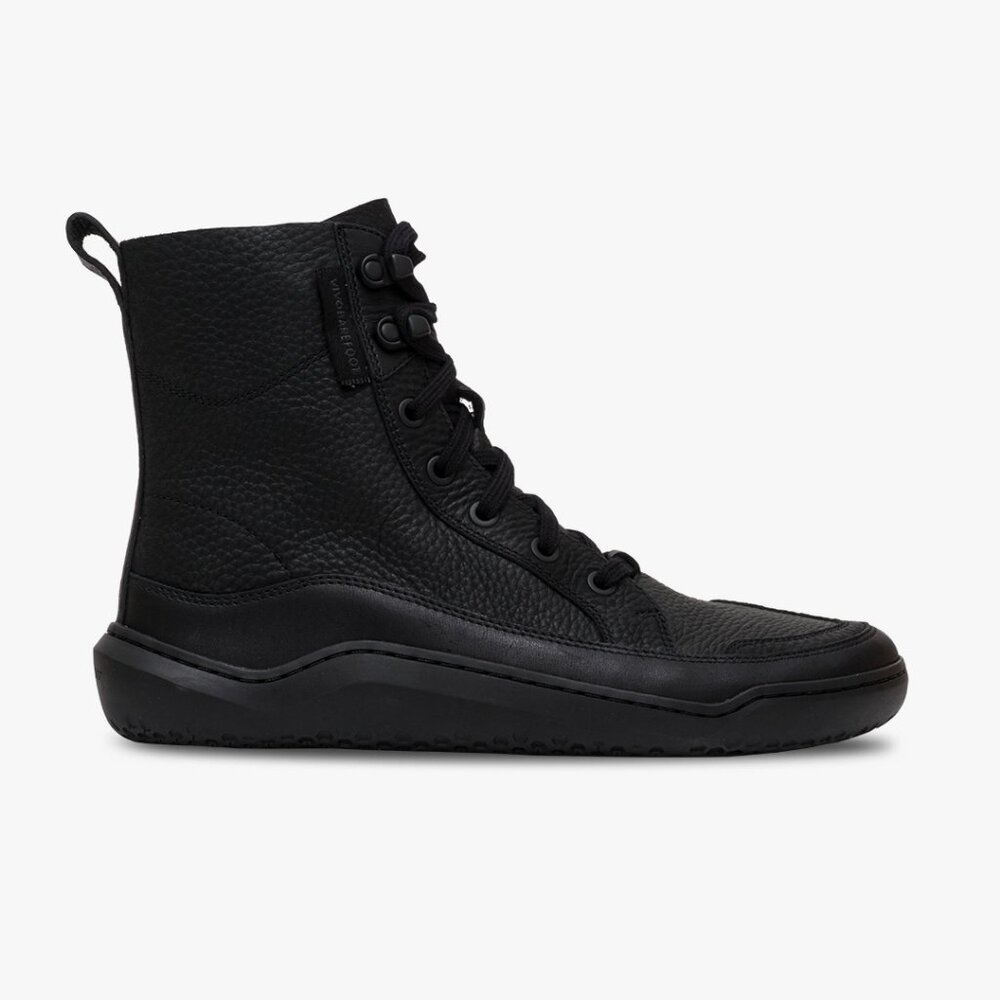 Vivobarefoot Gobi Boot Womens in Obsidian - Picture 6 of 10